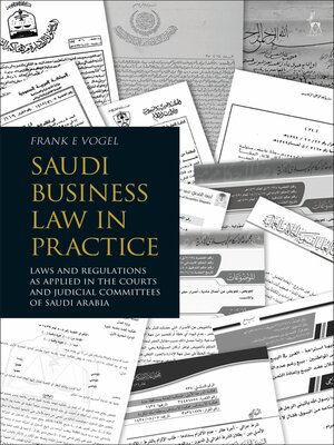 cover image of Saudi Business Law in Practice